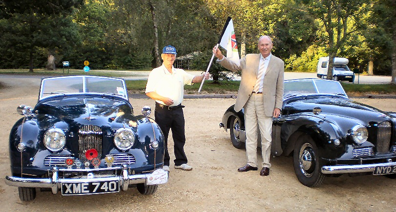 Jowett Jupiters near beaulieu