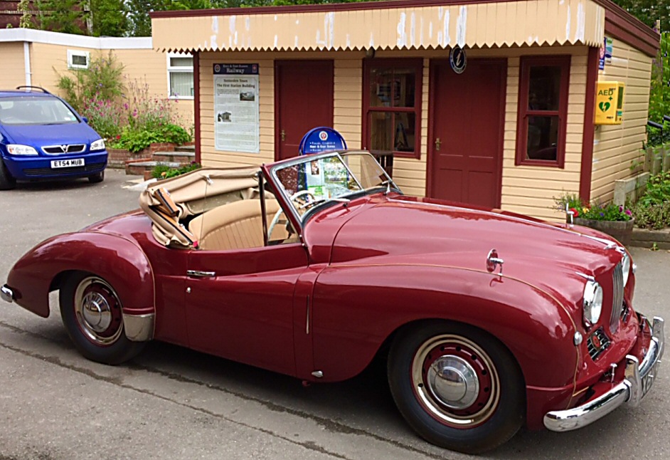 Jowett Jupiter now in GB well restored by Scott Renner